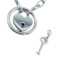 O-RING HEART NECKLACE