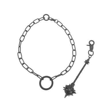 FLAIL NECKLACE BLACK