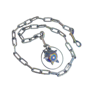 SATURN SPIKE BALL CHAIN BELT IN HOLOGRAPHIC