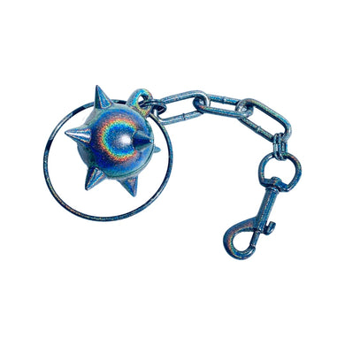SATURN SPIKE BALL BELT CLIP IN HOLOGRAPHIC